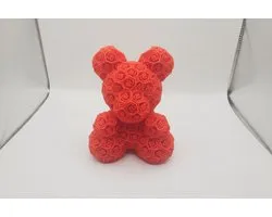 Rose Teddy Bear – 3D Printed Romantic Decor Gift