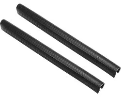 11,8 Inch Skateboard Deck Guards Protector, 2 Pack Skate Deck Edge Bescherming Skateboard Beschermende Gear, Zwart