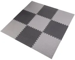 HMS Puzzelmat - Set de 9 - 12 mm - Gris clair