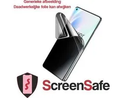 ScreenSafe High Definition Hydrogel screenprotector Oneplus 3t Case Friendly Slagvast / Privacy (AAA