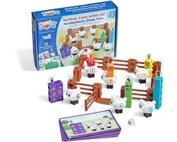 Learning Resources MathLink Cubes Numberblocks Sheep Farm educatief speelgoed. - 3+