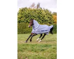 Bucas Vliegendeken Bucas Buzz-off Full Neck Blauw - 90/114