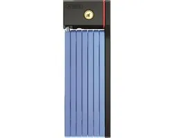Antivol pliable à clé Bordo ABUS 5700K/80 cm Bleu + support SH