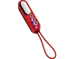 De Beste Gadgets Magnetische Oplaadkabel 3 in 1 - Compact design 35cm - Snellader - Telefoonhouder - Rood - Geschikt voor iPhone / iPad en Android apparaten