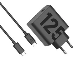 Motorola TurboPower 125W lader - met USB Type-C Kabel - Zwart