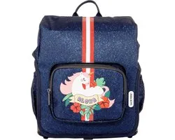 Jack Piers Sac à Dos/Sac à Dos Berlin Aloha - 36x13x29cm - Blauw