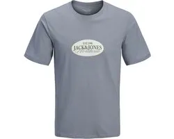 JACK&JONES PLUS - JORCATSKILLS FRONT TEE SS CN FST PLS - Heren - T-shirts
