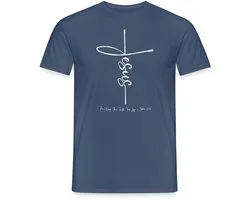 Jezus Christus Weg Waarheid Leven John 14:6 T-Shirt Heren