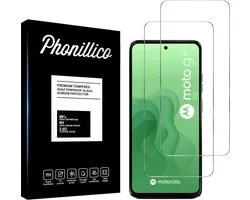 Screenprotector voor Motorola Moto G34 5G - 2 stuks Beschermglas van glas Transparante glazen schermbeschermfolie