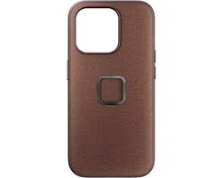 Peak Design - Mobile Everyday Fabric Case iPhone 15 Pro - Redwood