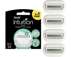 Wilkinson Sword Intuition 2-in-1 Sensitive Care - Lames de recharge - 4 pièces