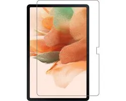 Screenprotector - Geschikt voor Samsung Galaxy Tab S7 Plus - Extra Sterk - Beschermglas - Gehard Glas - Tempered Glass - Screen Protector