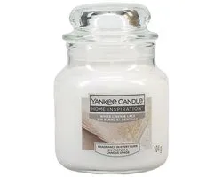 Yankee Candle Home Inspiration White Linen & Lace Geurkaars 104 Gram