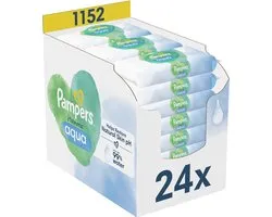 Pampers Harmonie Aqua - Lingettes Pour Bébé - 24 Paquets = 1152 Lingettes