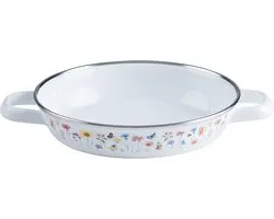 Poêle à œufs Riess Country Flora Ø20 cm émaillée