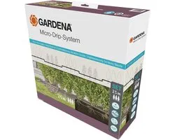 Gardena Système goutte à goutte kit Haie/Buissons 25m