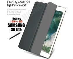 Book Cover voor Samsung Galaxy Tab S6 Lite – Tab 610 – Tab 615 - Zwart