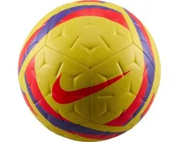 Nike voetbal Academy Team geel rood maat 3 rubber bal.