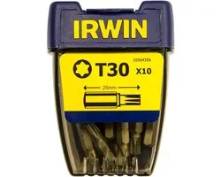 Irwin Torx T30 - 1/4”/25 mm - 10 stuks - 10504356
