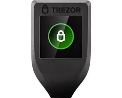 Trezor T - Hardware Wallet - Wallet voor Bitcoin, Ethereum en vele andere crypto - Zwart