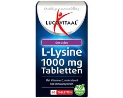 Lucovitaal L-Lysine 1000 mg 60 tabletten