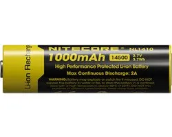14500 Li-ion battery 1000 mah