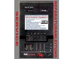 Reparaturanleitung & Service ELAC CD 400/500/520 & NAKAMICHI 70