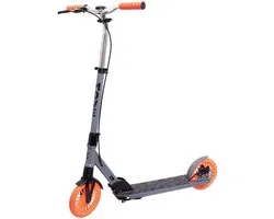 Vouwstep - Move 200 Disc - Grijs/Oranje - Plooibaar - In de hoogte verstelbaar - Kinderen en Volwassenen (8+)