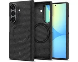 Spigen | Coque Compatible avec Samsung Galaxy Z Fold 8 Ultra | Spigen Air Skin Aramid | Coque Arrière | avec MagFit | Protection Charnière | Noir