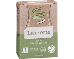 NATUURLIJK LAXANT laxerende middel _LaxForte Capsules Box 30 capsules (16,35 g) bevat senna en cascara heilig gemaakt van plantensoorten en aminozuren