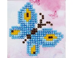 Diamond Dotz® Butterfly Sparkle - Peinture au diamant (12x12 cm)