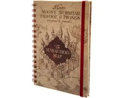 Harry Potter - The Marauders Map A5 Wiro Notebook