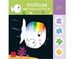 Clavis Puzzelen met Klein wit visje. 2+