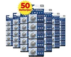 Maxenza CR2032 - CR2032 Batterij - 50 Batterijen
