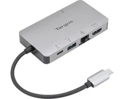 Targus USB-C Travel Docking Station - Grijs