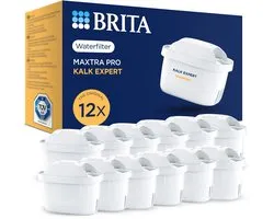 BRITA waterfilterpatroon MAXTRA PRO Kalk Expert - 12 stuks - Originele waterfilter voor alle BRITA kannen voor bescherming van apparaten bij hard water - filtert o.a. kalk, onzuiverheden, chloor en metalen