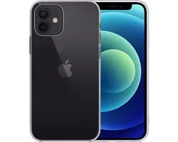 Coque iPhone 12 Mini Housse Siliconen Coque Arrière Luxe - Transparente