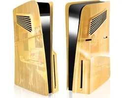 YONO Faceplate geschikt voor Playstation PS5 SLIM Disc Edition - Cover Plate - Skin - Behuizing - Accessoires - Goud