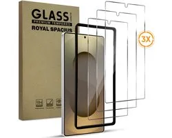 3 Stuks Screenprotector geschikt voor Samsung Galaxy S26 Ultra - Met Uitlijn tool - Gehard Beschermglas - Tempered Glass Screen Cover