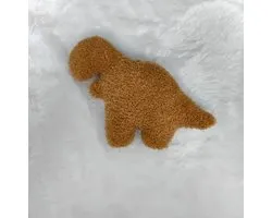 Dinosaurus Kipnugget Dino nugget Knuffelspeelgoed Dinonugget Verjaardagsdecoratie Kerstcadeau Cadeau Kind Kinderen Moederdag Vaderdag Verjaardag