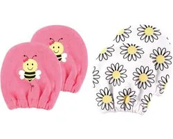 2-Pack Baby Krabwantjes Katoen Veilige Handbescherming