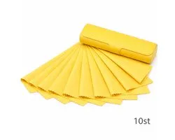 10 gele brillendoekjes / microvezeldoekjes van hoge kwaliteit / zonnebrildoekjes / doekje / geel / Aland optiek / Chiffons de Nettoyage, Lot de 10, en Microfibre Surchoix pour Lentilles, Lunettes, Ecrans, Tablettes, Glasse / luiers / microvezel