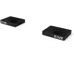 ZEUZ 2 Pièces Set de Tapis d'Amortissement - Coussins de Chute pour Haltérophilie, Powerlifting, CrossFit & Fitness - Noir