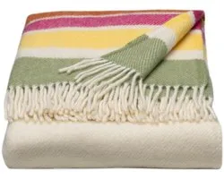 WOOOL Luxury Plaid - ALASKA (Petal) - 150x183cm