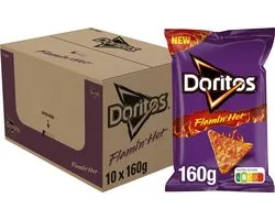 Doritos Flamin Hot - Tortilla Chips - 10 x 160 gram