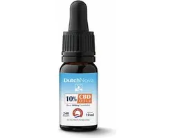 Dutch Nova CBD Olie 10% - Hennepolie Druppels - CBD Supplement - 1000 mg - 10 ml