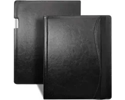 Étui de Luxe Raykon avec coutures pour tablette reMarkable Paper Pro - Zwart