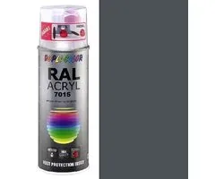 Motip Dupli-Color Spuitbus Acryl Hoogglans - RAL 7015 Leigrijs