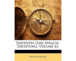 Sirventes Und Spruch-Dichtung, Volume 63