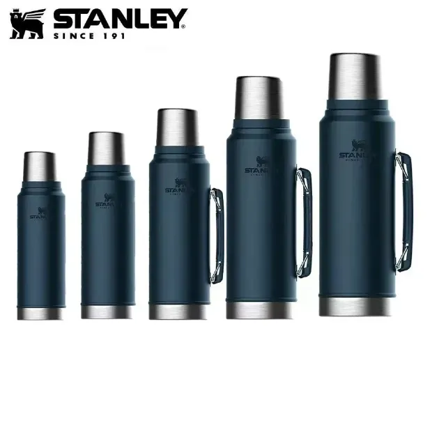 Stanley Legendary Classic Vacuum Flask 1.9L 1.4L 1L 750ml 470ml Thermos Navy New